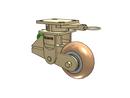 141PM05228S80AL Albion Swivel Caster