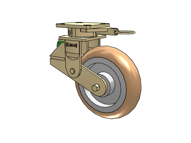 141PM08228S80AL Albion Swivel Caster