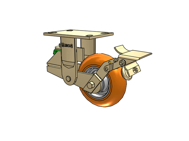 141UA06228R73DBK Albion Caster