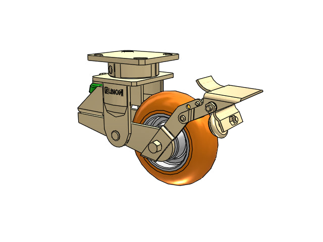 141UA06228S73DB Albion Caster