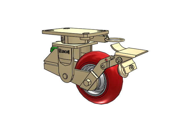 141UA06228S80ABLK Albion Caster