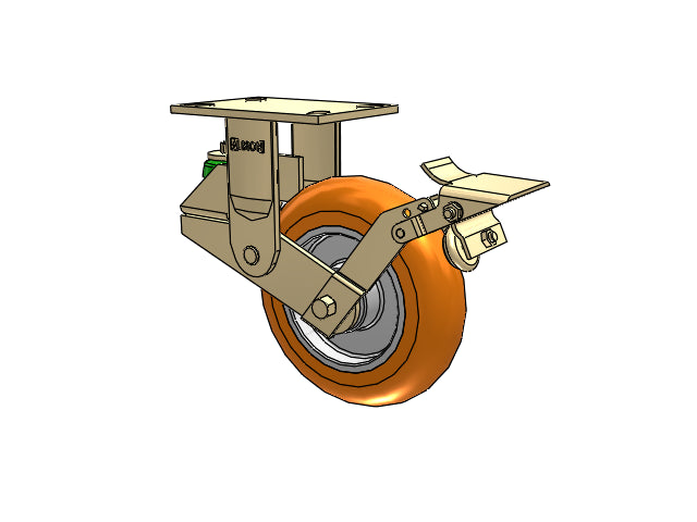 141UA08228R73DBK Albion Caster