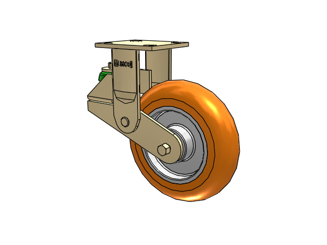 141UA08228R73D Albion Rigid Caster