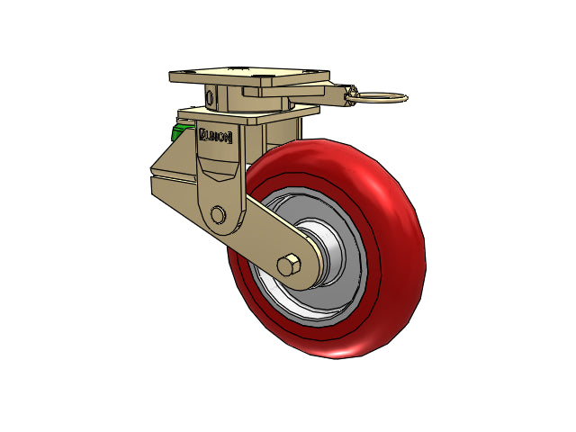 141UA08228S80AL Albion Swivel Caster