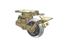141XR06228SBLK Albion Caster