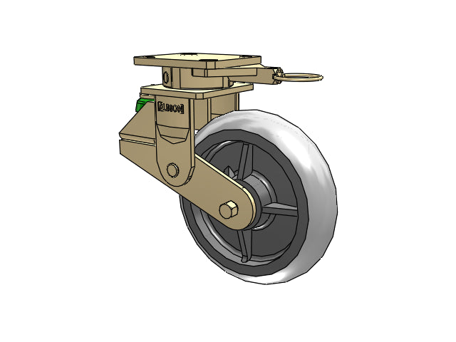 141XR08228SL Albion Swivel Caster