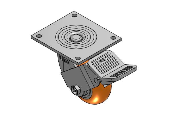 16AN04228SDFBE Albion Caster