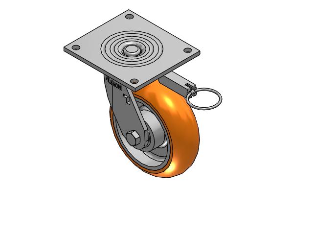 16AN06228SDL Albion Caster
