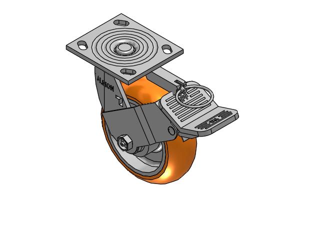 16AN06228SFBEL Albion Caster