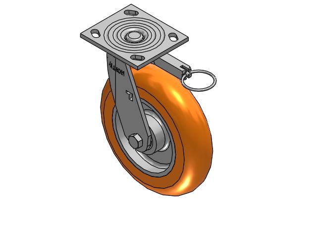 16AN08228SL Albion Caster