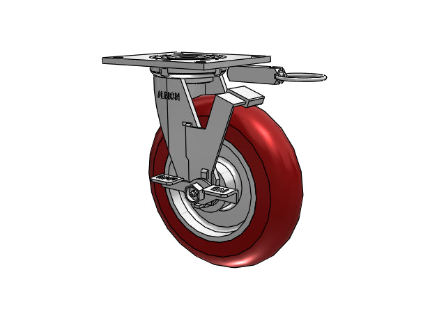 16AX08228SDFBAL Albion Swivel Caster