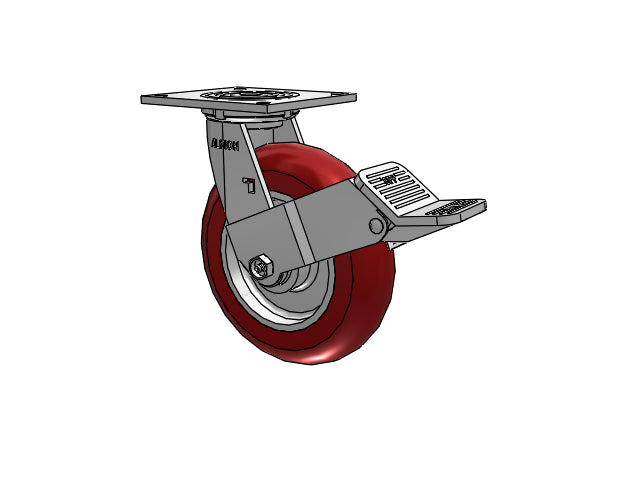 16AX08228SDFBE Albion Swivel Caster