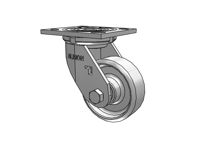 16CA04101S Albion Swivel Caster
