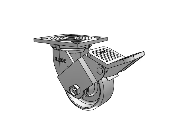 16CA04201SFBE Albion Swivel Caster