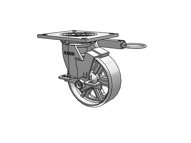 16CA05201SDFBAL Albion Swivel Caster
