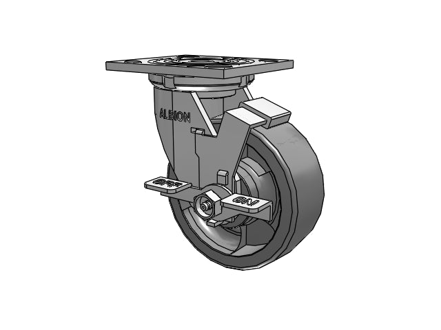 16DT05201SFBA Albion Swivel Caster