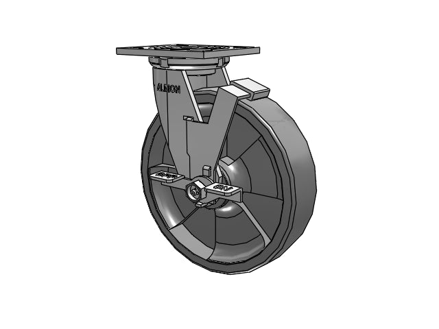 16DT08201SFBA Albion Swivel Caster