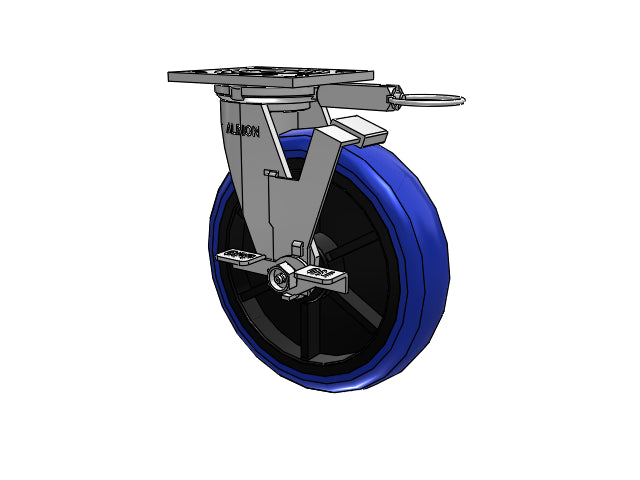 16EG08201SFBAL Albion Swivel Caster