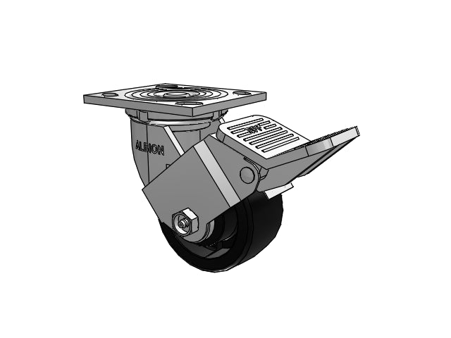 16HT04201SFBE Albion Swivel Caster