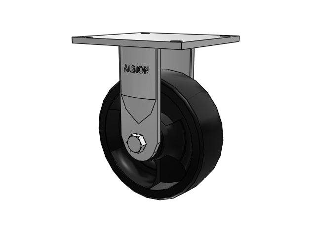 16HT06201RDHR60 Albion Rigid Caster