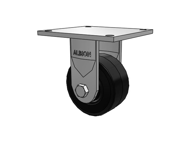 16MR04201RD Albion Rigid Caster