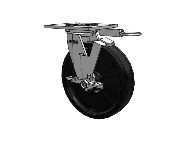 16NG08201SDFBAL Albion Swivel Caster
