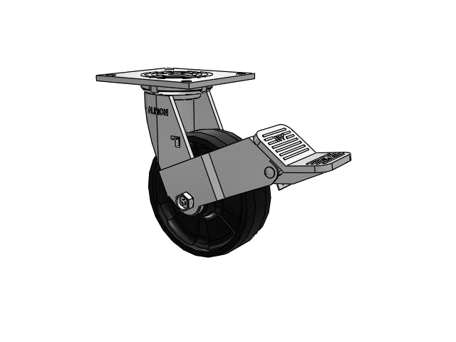 16NG08251SDFBE Albion Swivel Caster