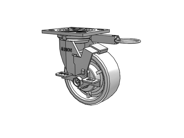 16NW05201SFBAL Albion Swivel Caster