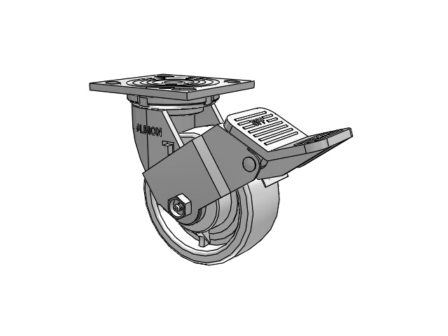 16NW05201SFBE Albion Swivel Caster