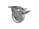 16NW06201SFBEL Albion Swivel Caster