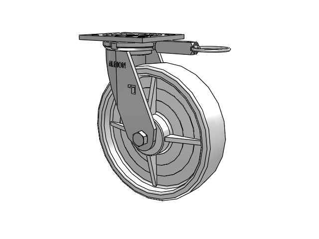 16NW08201SL Albion Swivel Caster