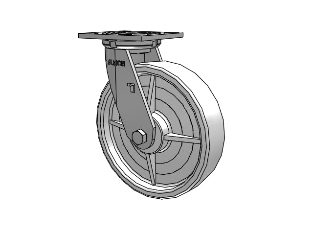 16NW08201S Albion Swivel Caster