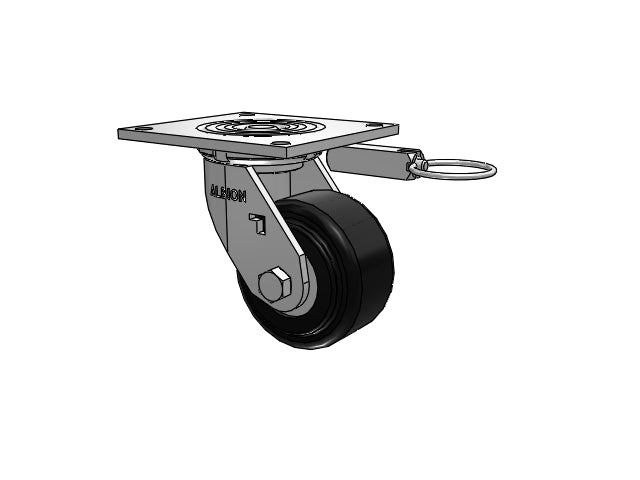 16NX04228SDL Albion Swivel Caster