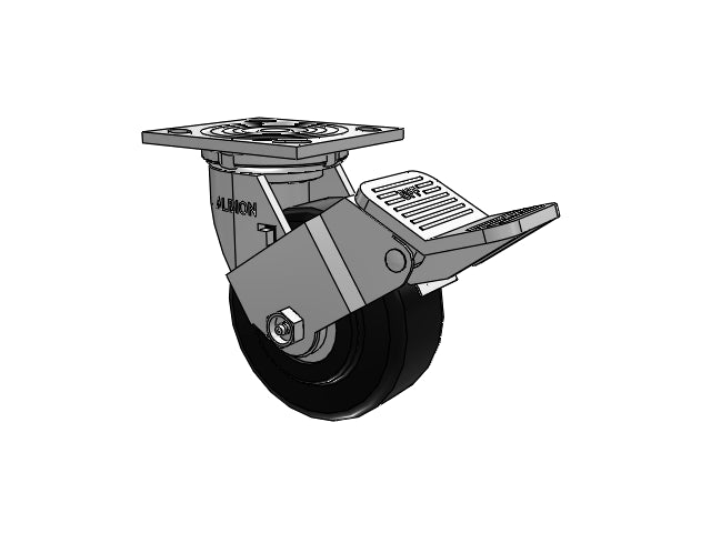 16NX05228SFBE Albion Swivel Caster