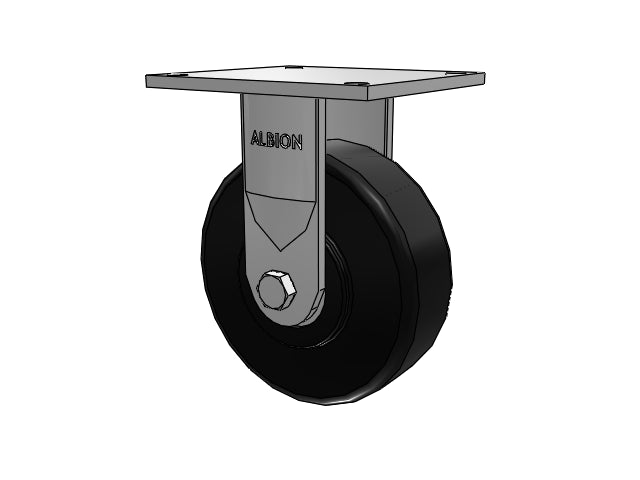 16NX06228RDHR60 Albion Rigid Caster