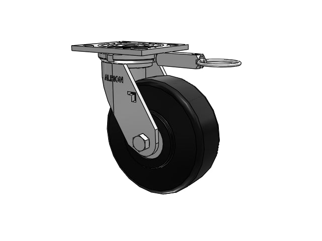 16NX06228SHS60L Albion Swivel Caster