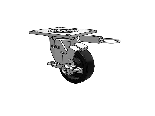 16PB04101SDFBAL Albion Swivel Caster