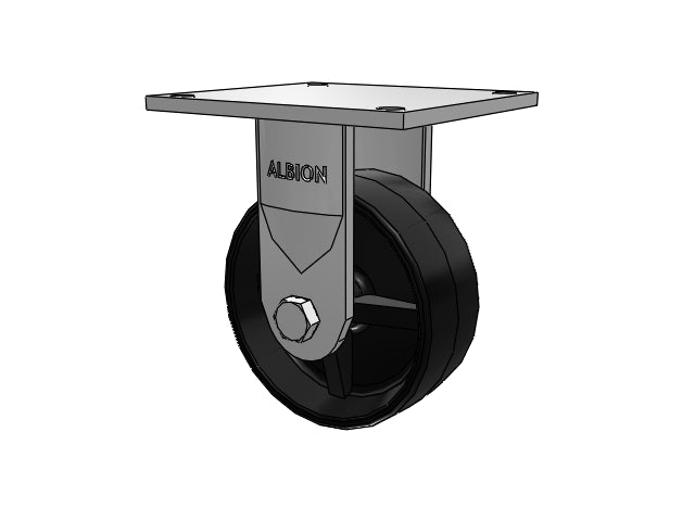 16PB05241RD Albion Rigid Caster