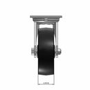 6"x2" USA-Rig 7.5" High Swivel Caster with Black Polypropylene Wheel