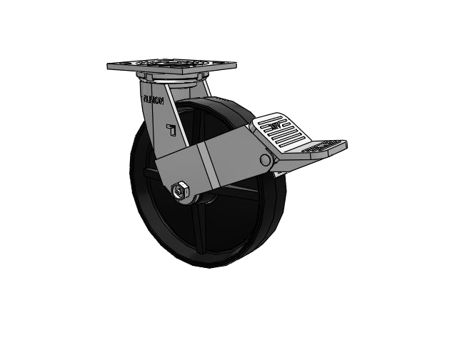 16PB08251SFBE Albion Swivel Caster