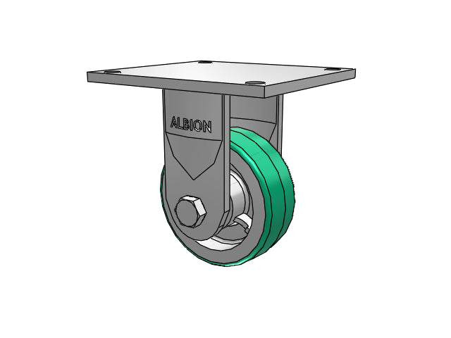 16PD04101RD Albion Rigid Caster