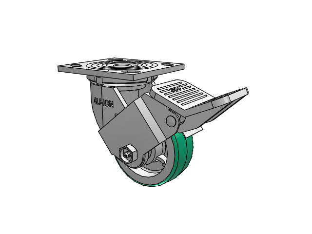 16PD04101SFBE Albion Swivel Caster