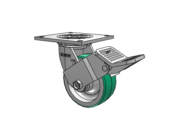 16PD05201SDFBE Albion Swivel Caster