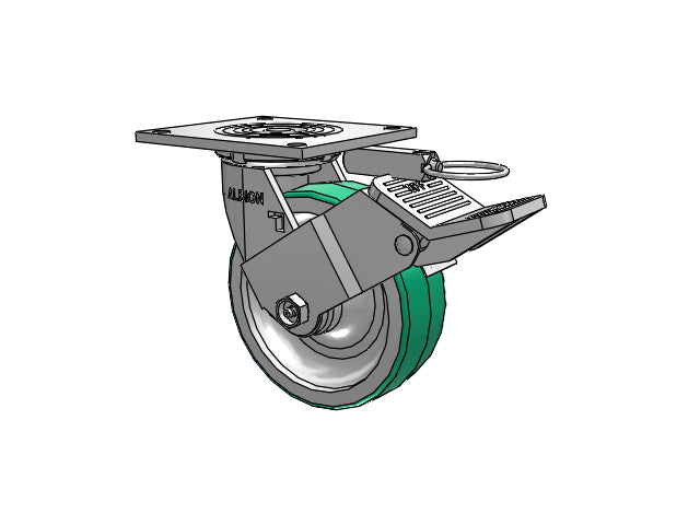 16PD06201SDFBEL Albion Swivel Caster