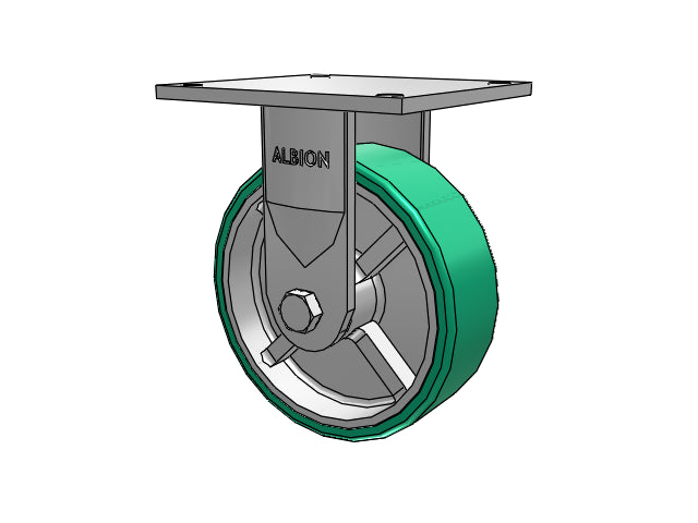16PI06201RD Albion Rigid Caster