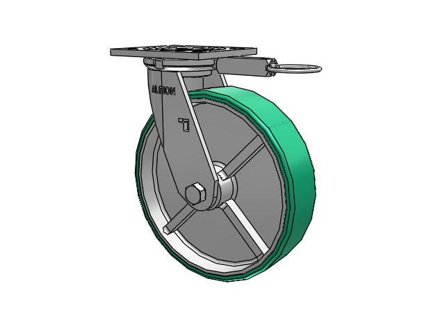 16PI08201SL Albion Swivel Caster