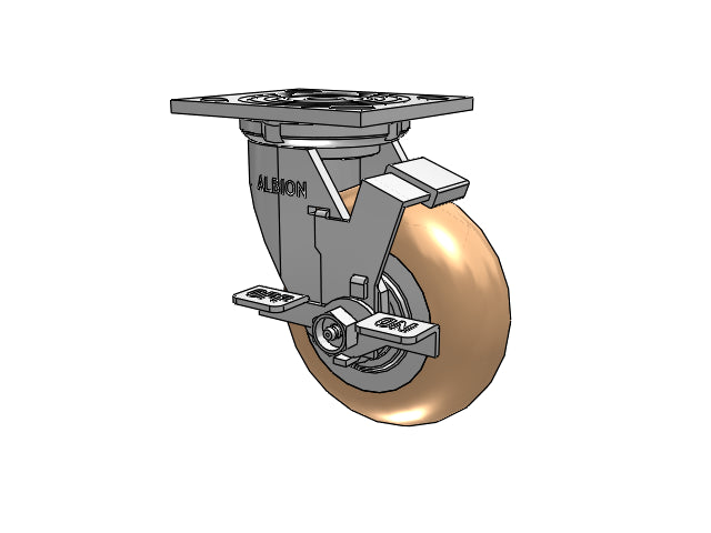 16PM05228SFBA80A Albion Swivel Caster