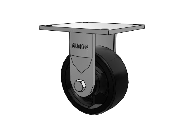 16RT05201RD Albion Rigid Caster