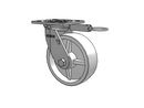 16RW06241SL Albion Swivel Caster