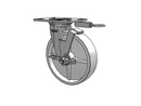 16RW08241SKFBAL Albion Swivel Caster